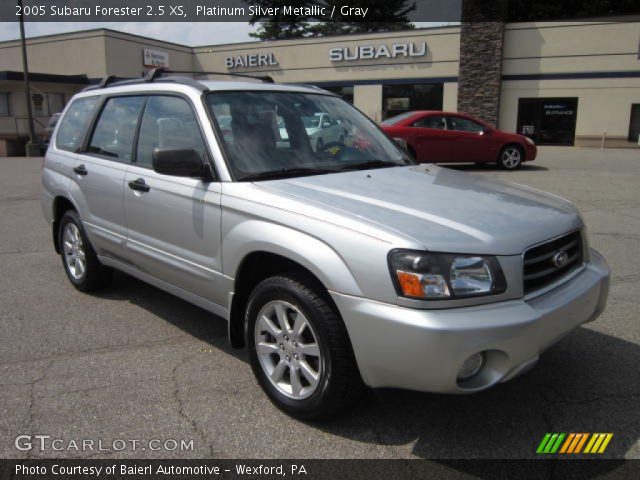 2005 Subaru Forester 2.5 XS in Platinum Silver Metallic