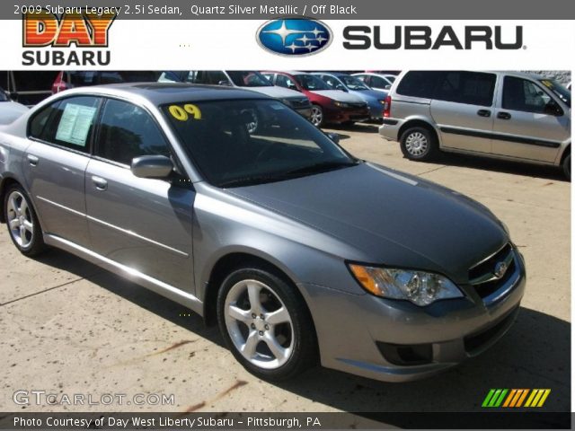 2009 Subaru Legacy 2.5i Sedan in Quartz Silver Metallic