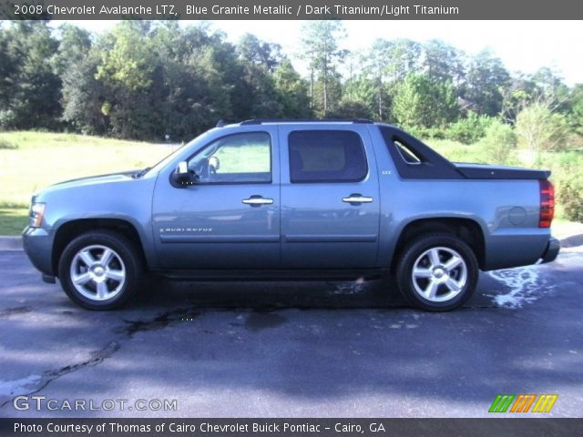 2008 Chevrolet Avalanche LTZ in Blue Granite Metallic
