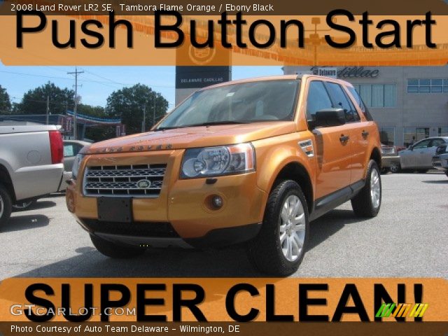 2008 Land Rover LR2 SE in Tambora Flame Orange