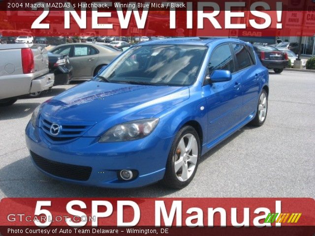 2004 Mazda MAZDA3 s Hatchback in Winning Blue Mica