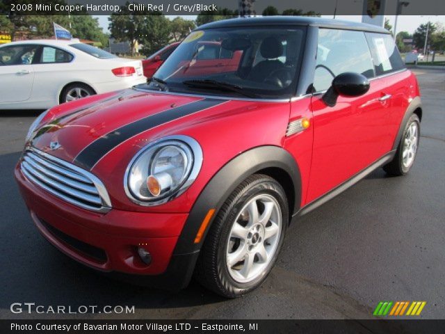 2008 Mini Cooper Hardtop in Chili Red