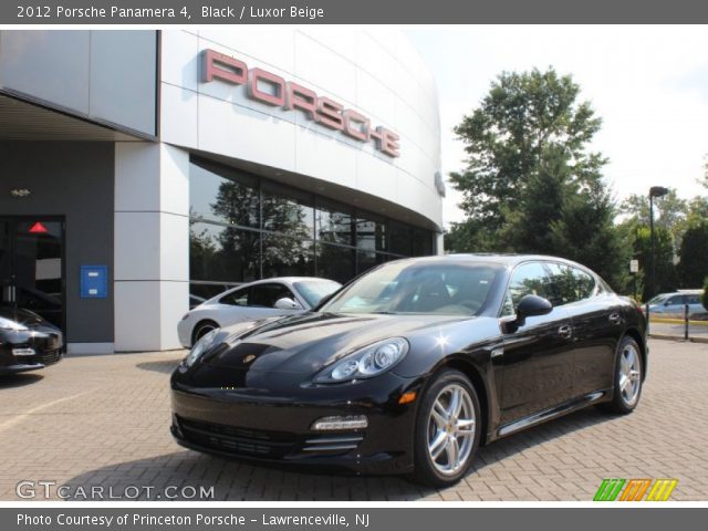 2012 Porsche Panamera 4 in Black