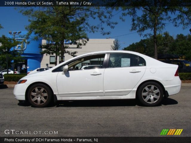 2008 Honda Civic LX Sedan in Taffeta White