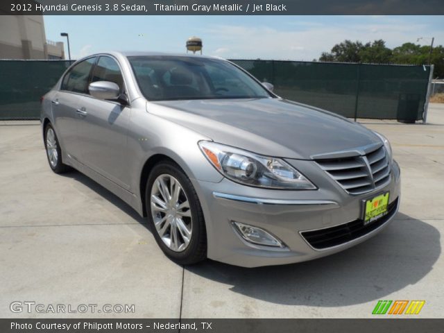2012 Hyundai Genesis 3.8 Sedan in Titanium Gray Metallic