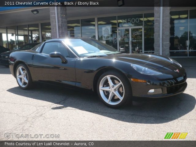2011 Chevrolet Corvette Coupe in Black