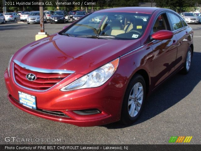 2011 Hyundai Sonata GLS in Venetian Red