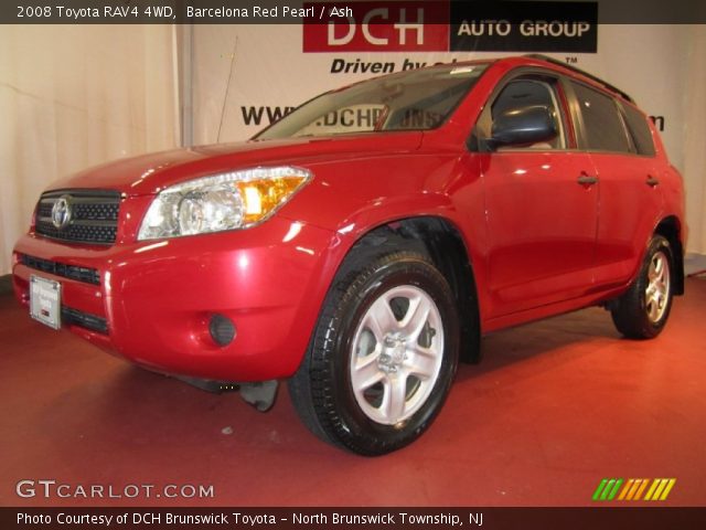 2008 Toyota RAV4 4WD in Barcelona Red Pearl