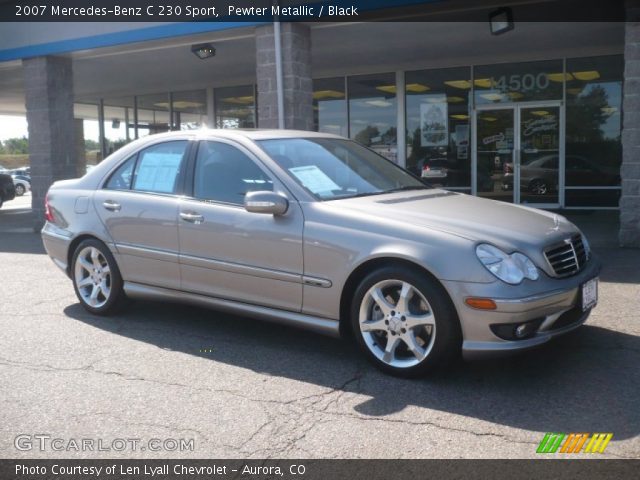 2007 Mercedes-Benz C 230 Sport in Pewter Metallic