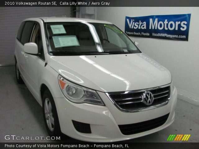 2010 Volkswagen Routan SE in Calla Lilly White