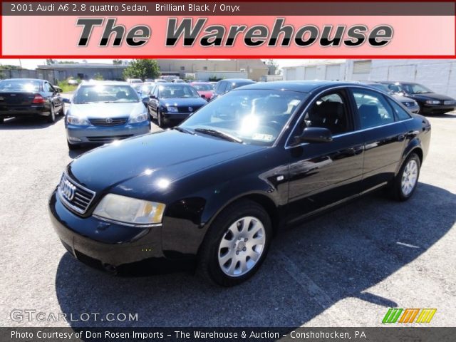 2001 Audi A6 2.8 quattro Sedan in Brilliant Black