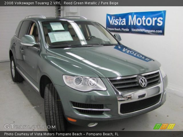2008 Volkswagen Touareg 2 VR6 in Reed Green Metallic