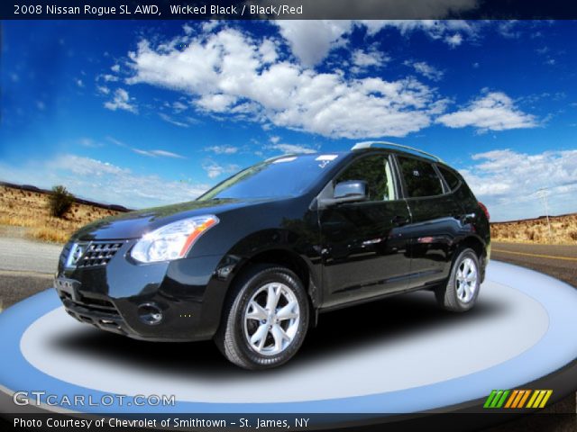 2008 Nissan Rogue SL AWD in Wicked Black