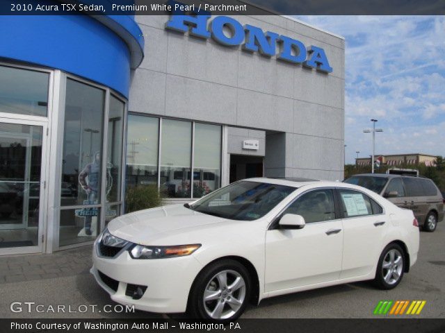 2010 Acura TSX Sedan in Premium White Pearl