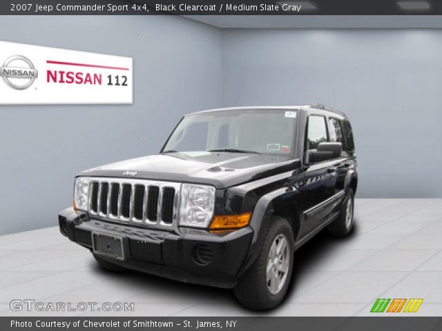 2007 Jeep Commander Sport 4x4 in Black Clearcoat