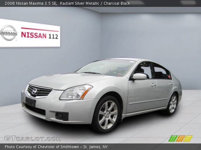 2008 Nissan Maxima 3.5 SE in Radiant Silver Metallic