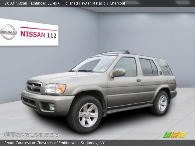 2003 Nissan Pathfinder LE 4x4 in Polished Pewter Metallic