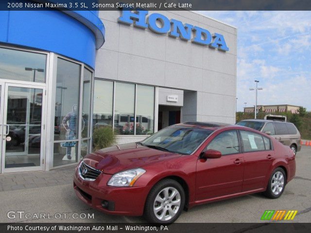2008 Nissan Maxima 3.5 SL in Sonoma Sunset Metallic