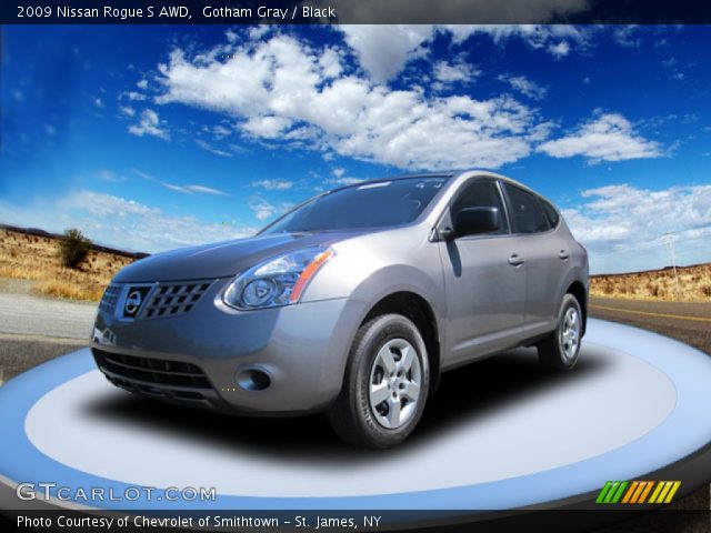 2009 Nissan Rogue S AWD in Gotham Gray