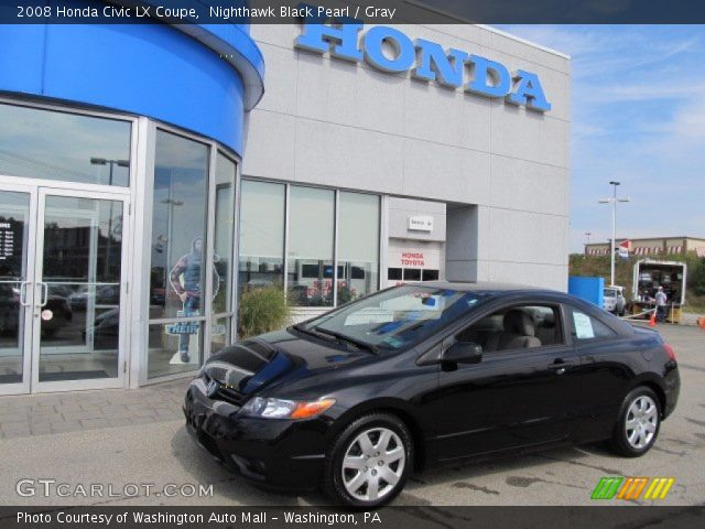 2008 Honda Civic LX Coupe in Nighthawk Black Pearl