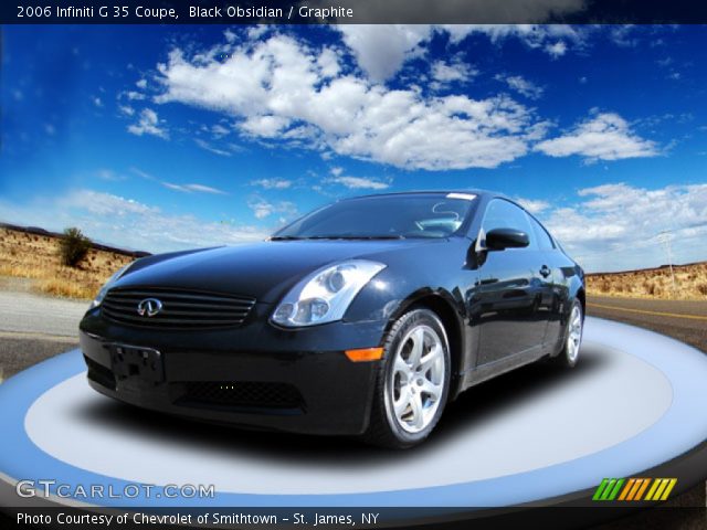 2006 Infiniti G 35 Coupe in Black Obsidian