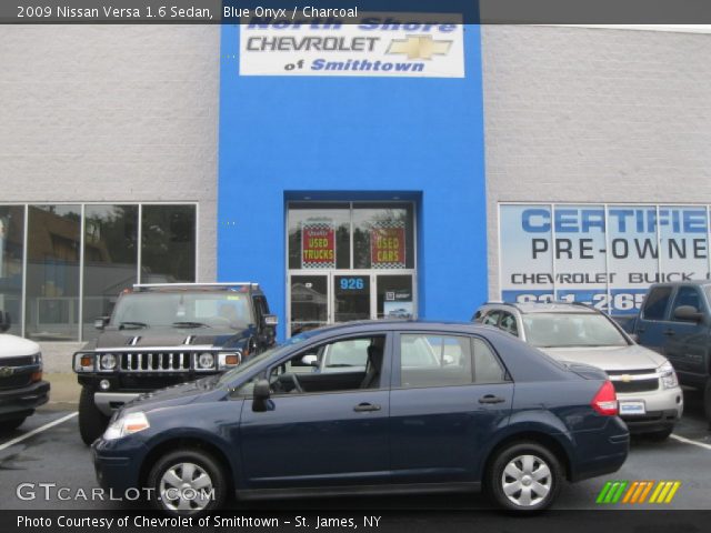 2009 Nissan Versa 1.6 Sedan in Blue Onyx