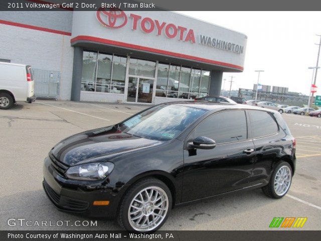 2011 Volkswagen Golf 2 Door in Black