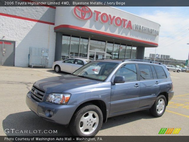 2006 Toyota Highlander Limited 4WD in Bluestone Metallic