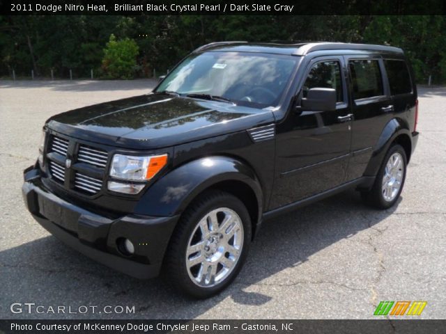 2011 Dodge Nitro Heat in Brilliant Black Crystal Pearl