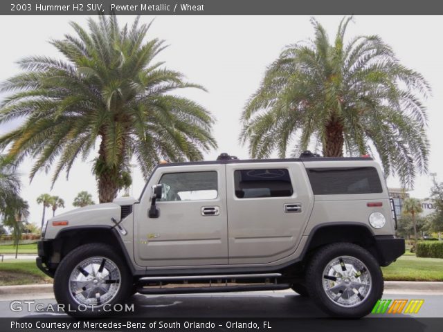 2003 Hummer H2 SUV in Pewter Metallic