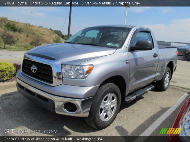 2009 Toyota Tundra SR5 Regular Cab 4x4 in Silver Sky Metallic