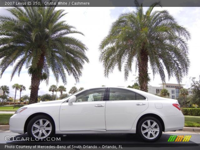 2007 Lexus ES 350 in Crystal White