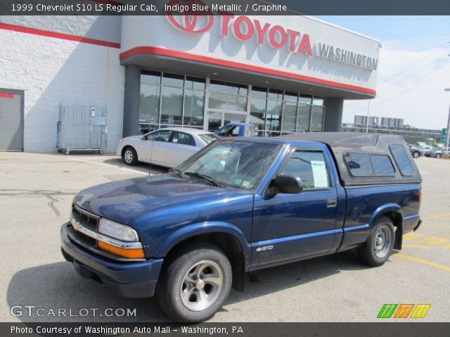 1999 Chevrolet S10 LS Regular Cab in Indigo Blue Metallic