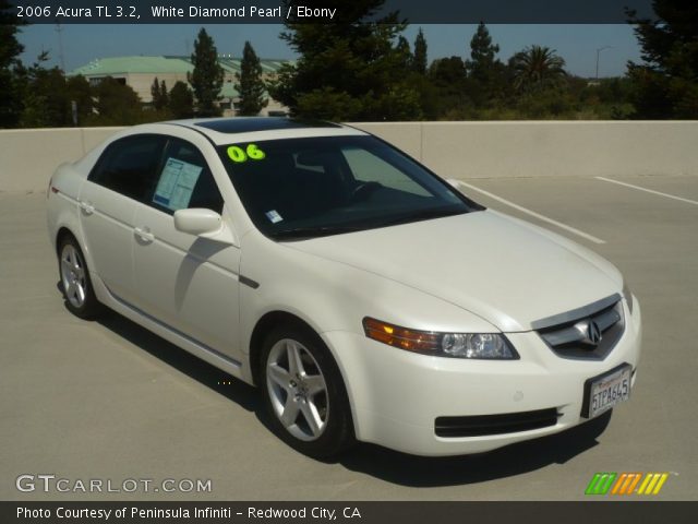 2006 Acura TL 3.2 in White Diamond Pearl