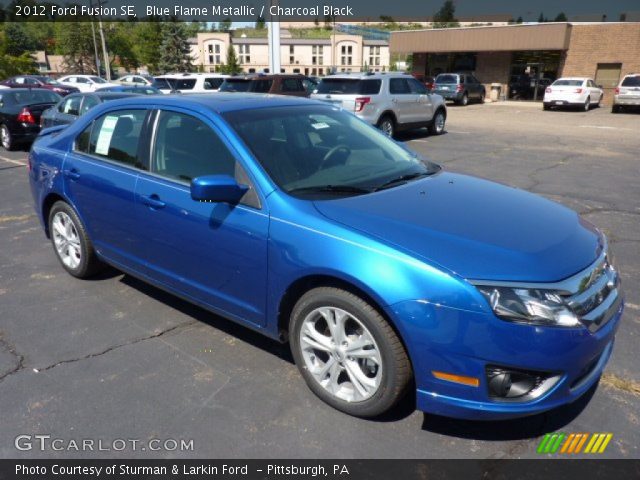 2012 Ford Fusion SE in Blue Flame Metallic
