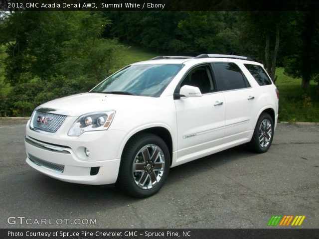 2012 GMC Acadia Denali AWD in Summit White