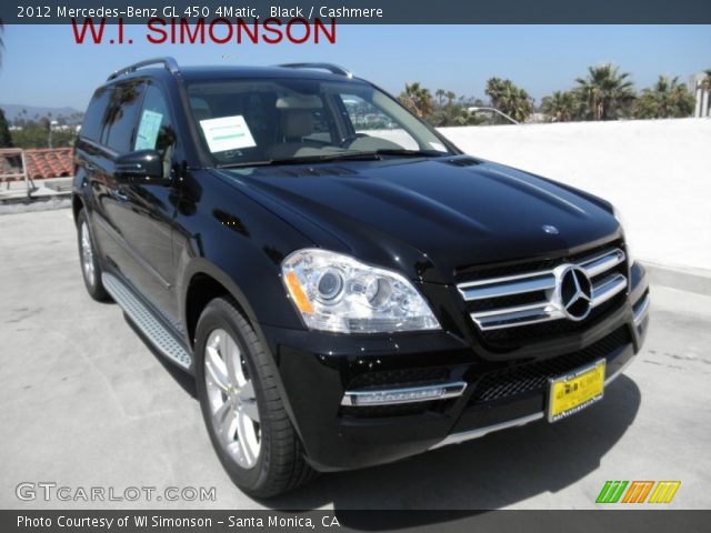 2012 Mercedes-Benz GL 450 4Matic in Black
