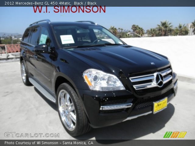 2012 Mercedes-Benz GL 450 4Matic in Black