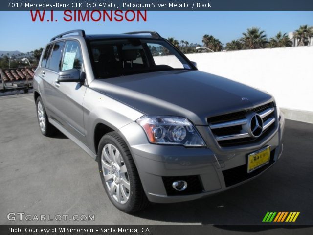 2012 Mercedes-Benz GLK 350 4Matic in Palladium Silver Metallic