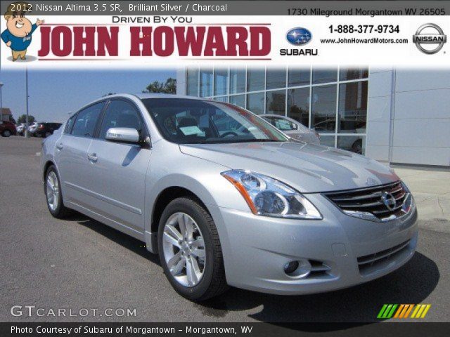 2012 Nissan Altima 3.5 SR in Brilliant Silver