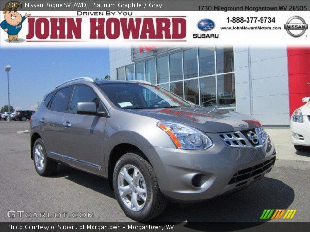 2011 Nissan Rogue SV AWD in Platinum Graphite