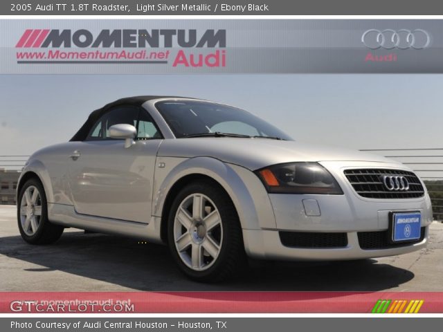 2005 Audi TT 1.8T Roadster in Light Silver Metallic