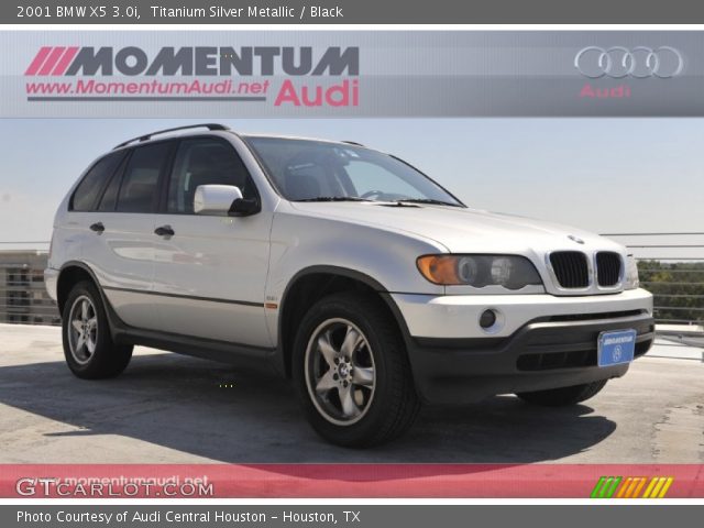 2001 BMW X5 3.0i in Titanium Silver Metallic