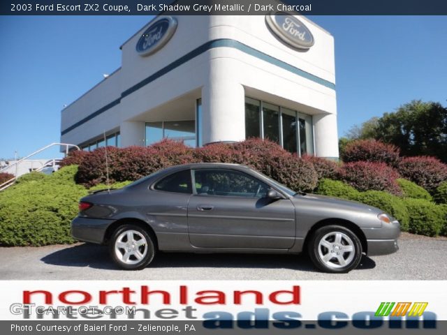 2003 Ford Escort ZX2 Coupe in Dark Shadow Grey Metallic