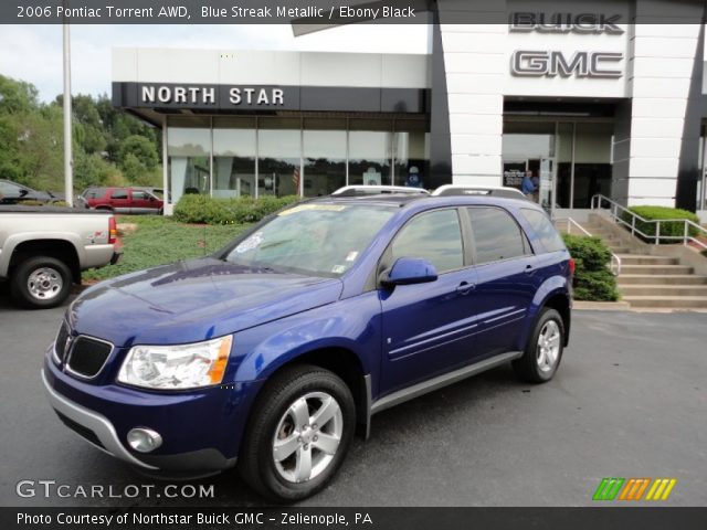 2006 Pontiac Torrent AWD in Blue Streak Metallic