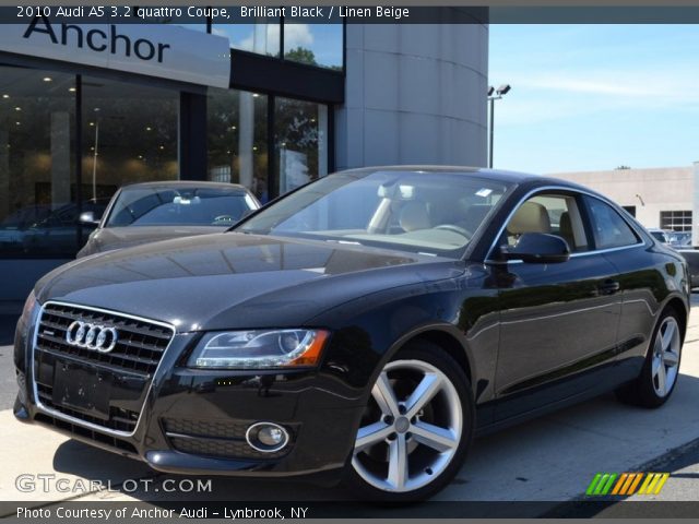2010 Audi A5 3.2 quattro Coupe in Brilliant Black