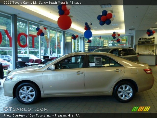 2011 Toyota Camry LE in Sandy Beach Metallic