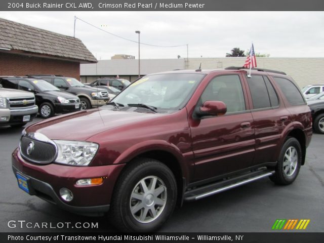 2004 Buick Rainier CXL AWD in Crimson Red Pearl