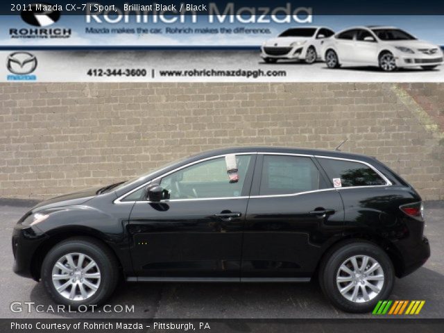 2011 Mazda CX-7 i Sport in Brilliant Black