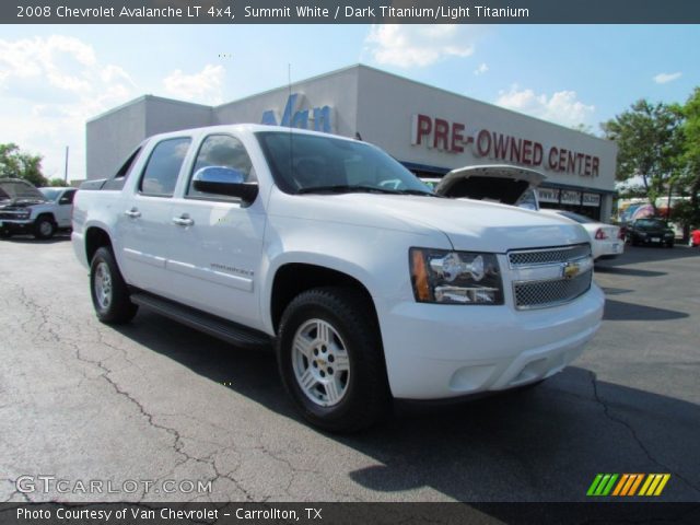 2008 Chevrolet Avalanche LT 4x4 in Summit White